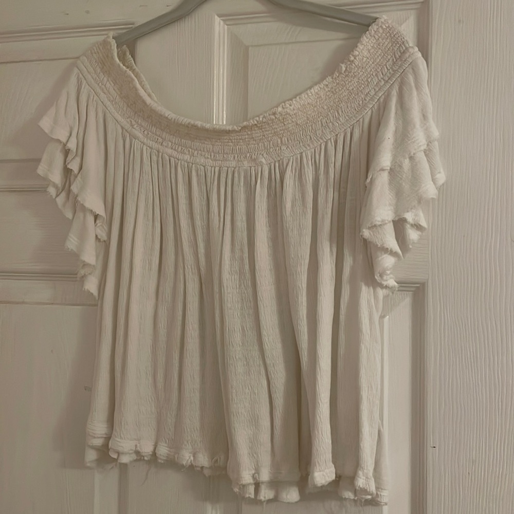 Free People Off the Shoulder Top